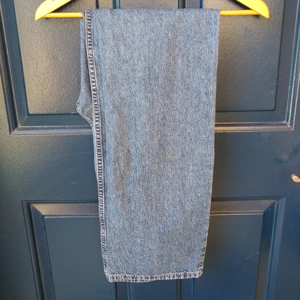 Halogen | vintage style button fly straight jeans - Picture 5 of 6